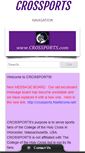 Mobile Screenshot of crossports.com